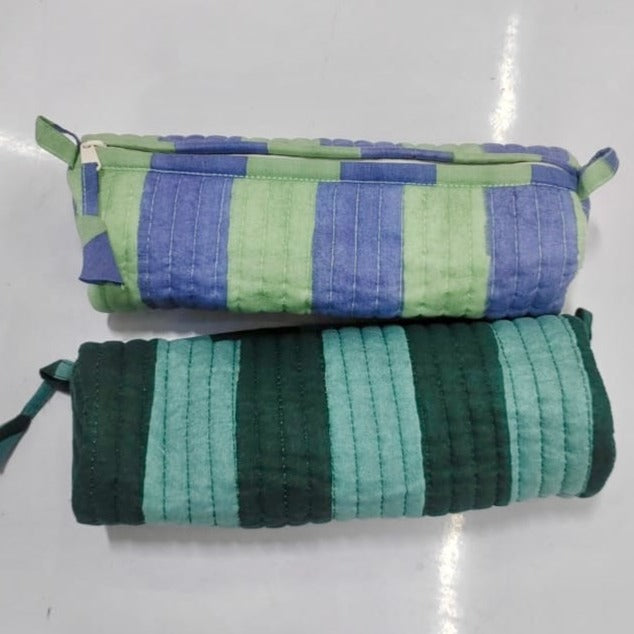 ESTUCHE RAYAS VERDES