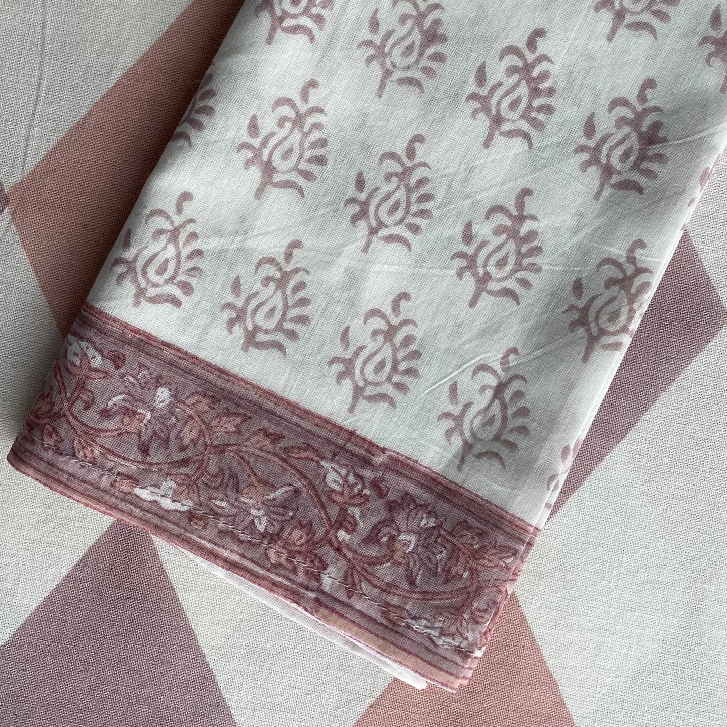 PACK 4 SERVILLETAS  ROSA EMPOLVADO