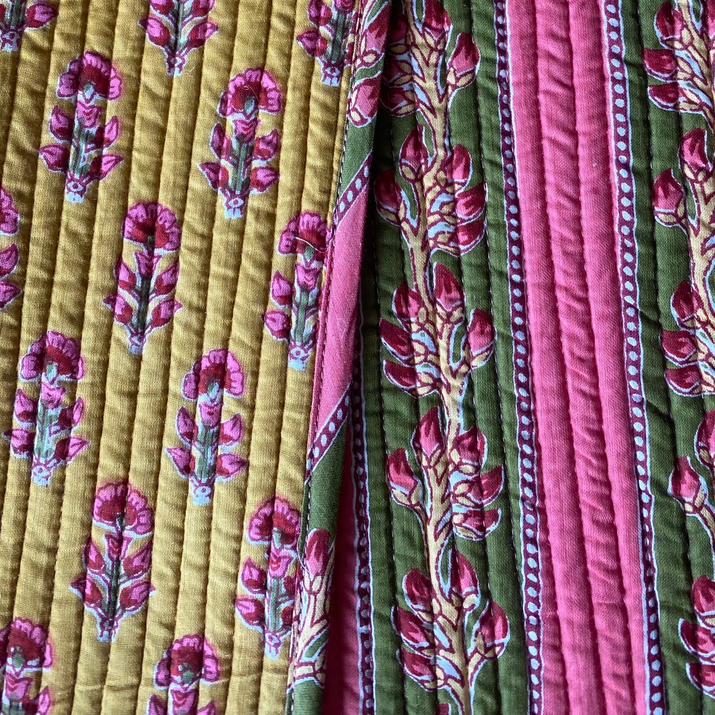 MOSTAZA ROSA Y VERDE