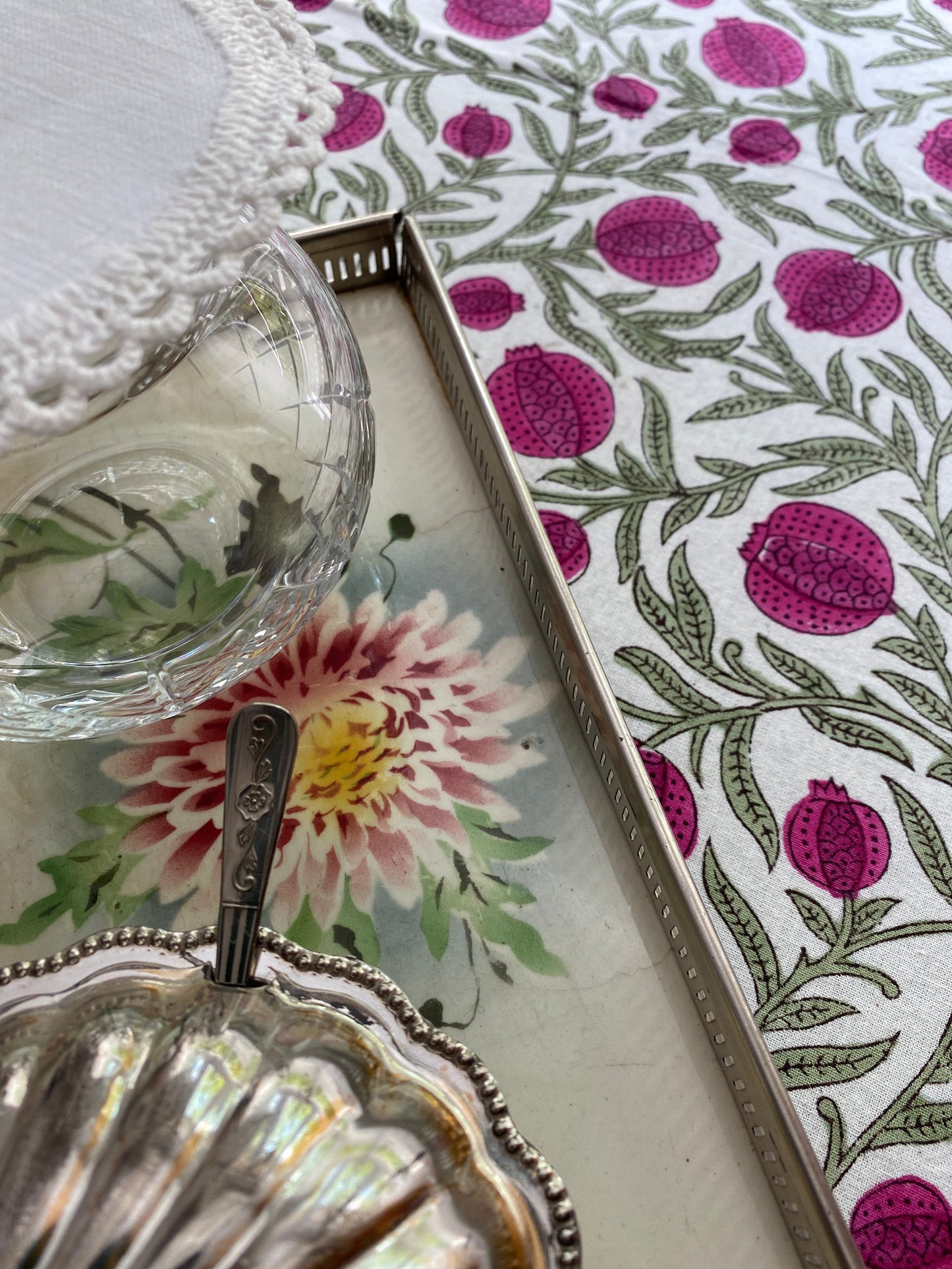 Pomegranates Tablecloth